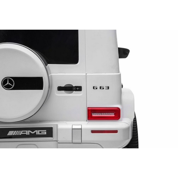 Продукт Двуместен акумулаторен джип Mercedes-Benz G63 AMG Licensed 24V,MP3, с меки гуми и кожена седалка, 4X4 - 0 - BG Hlapeta